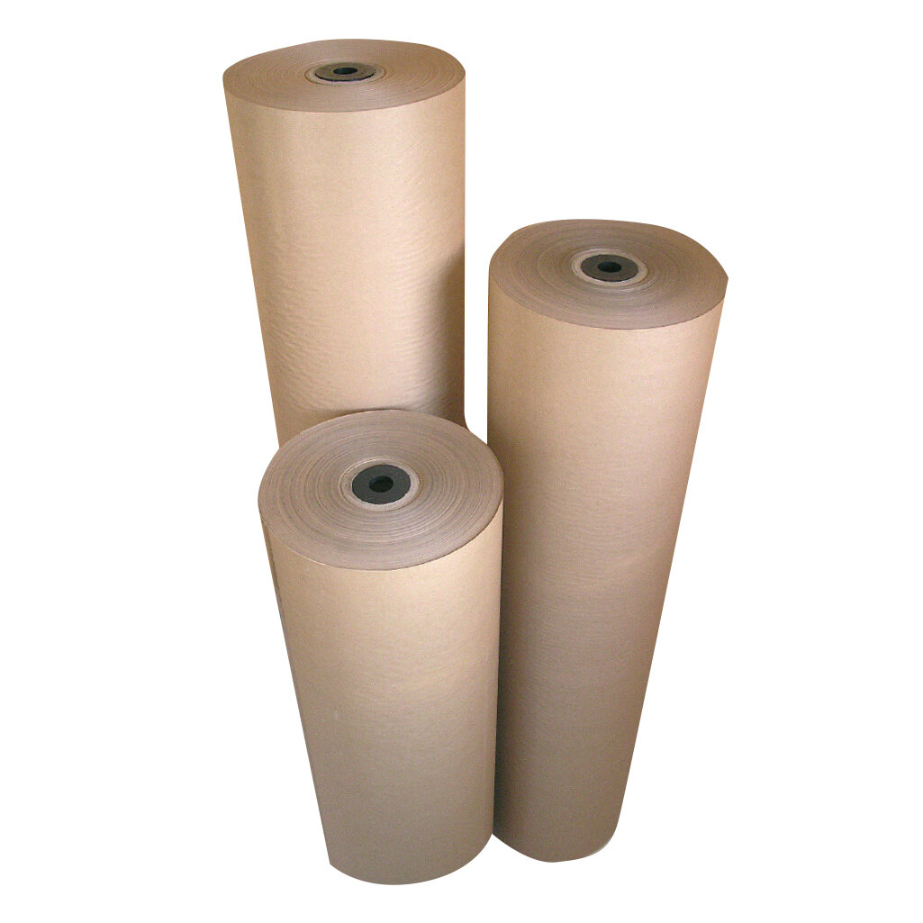Papier Kraft pur en rouleaux