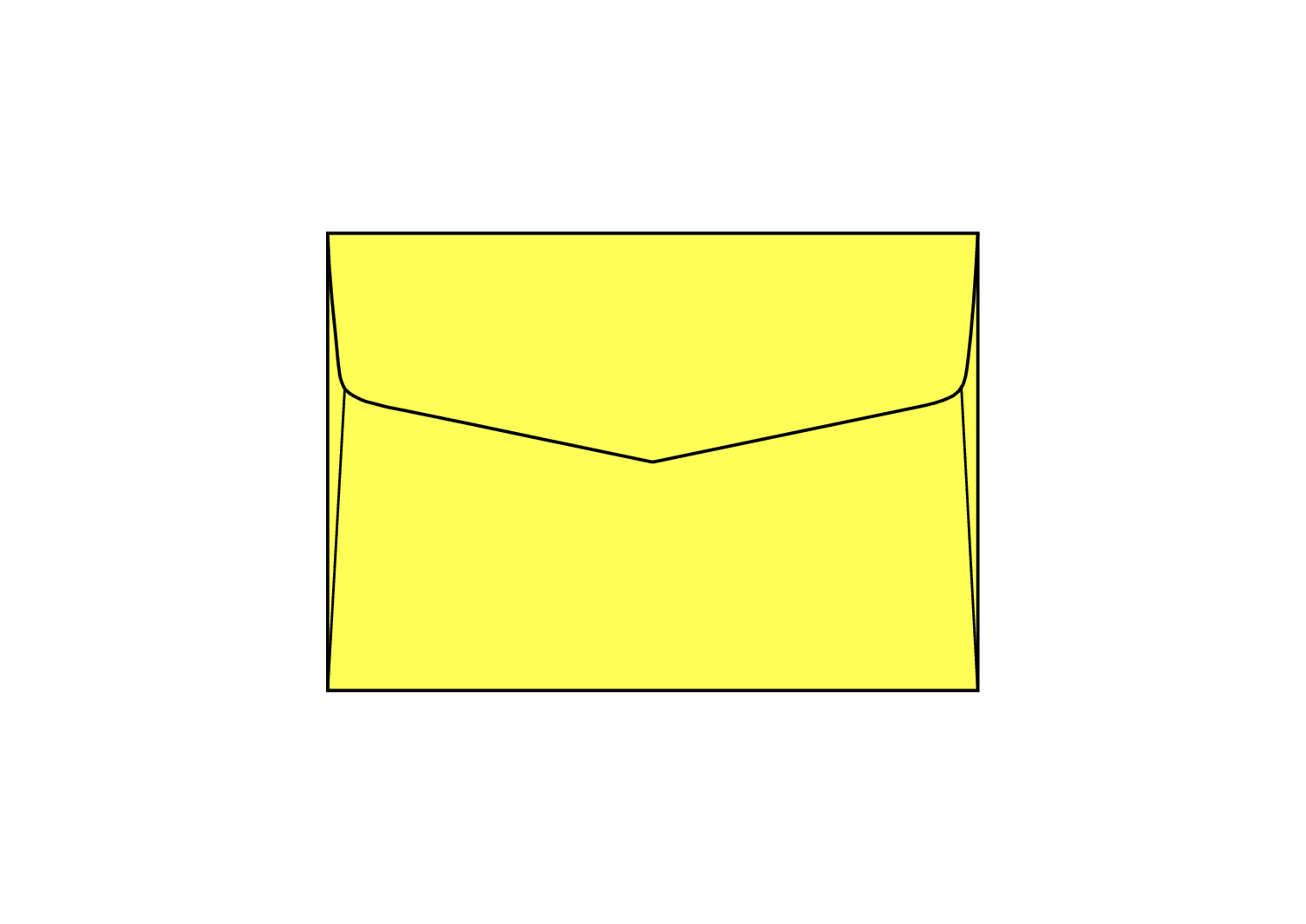 Day-Glo enveloppen