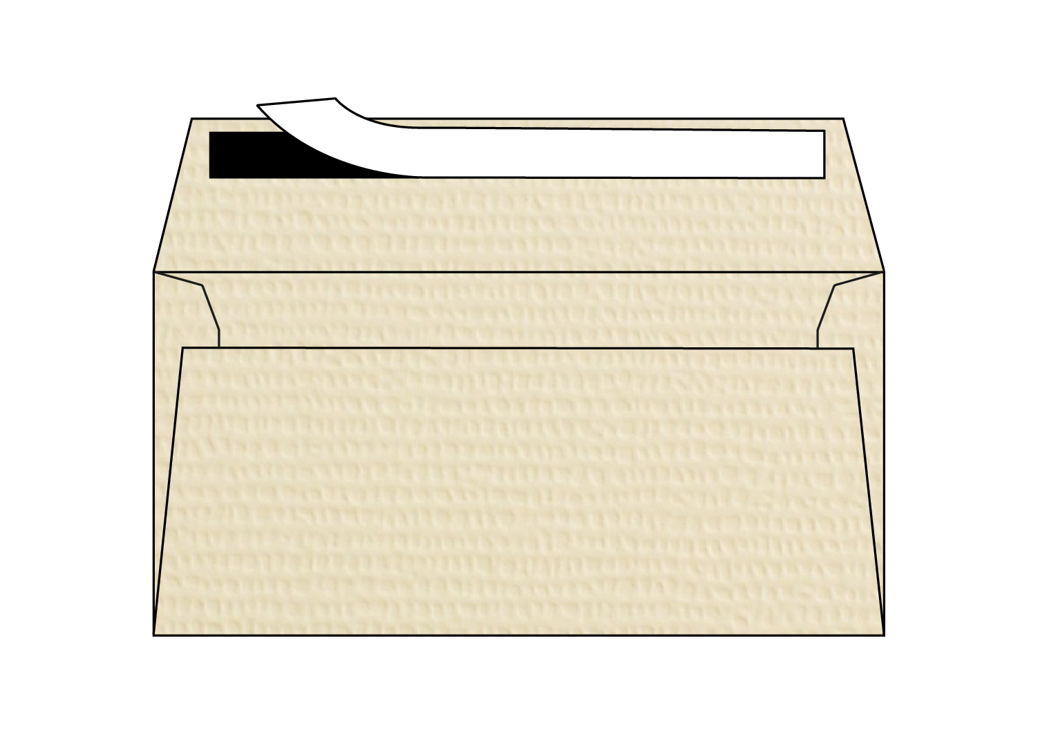 Afgeprijsd - Enveloppen Ever salzburg 120g/m² 114 x 229 mm strip