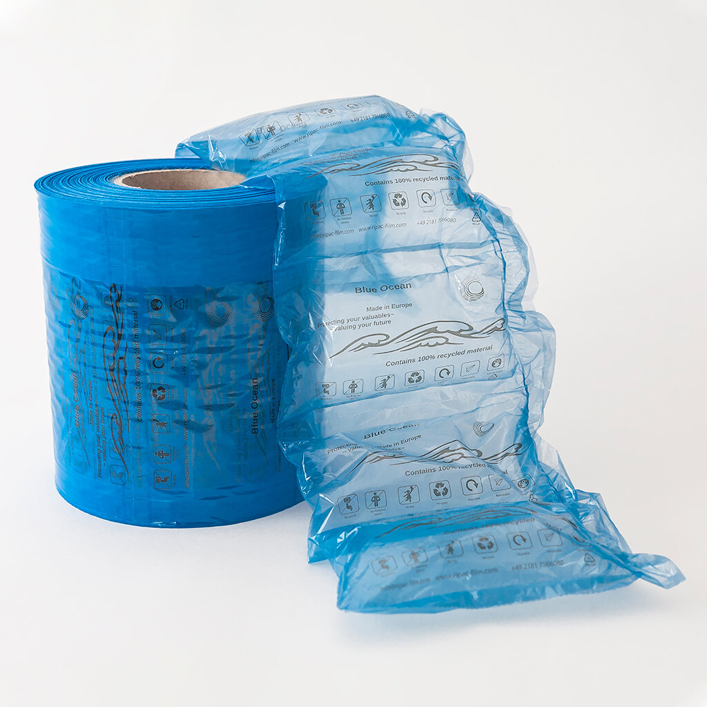 Aeolos luchtkussenfolie Blue Ocean