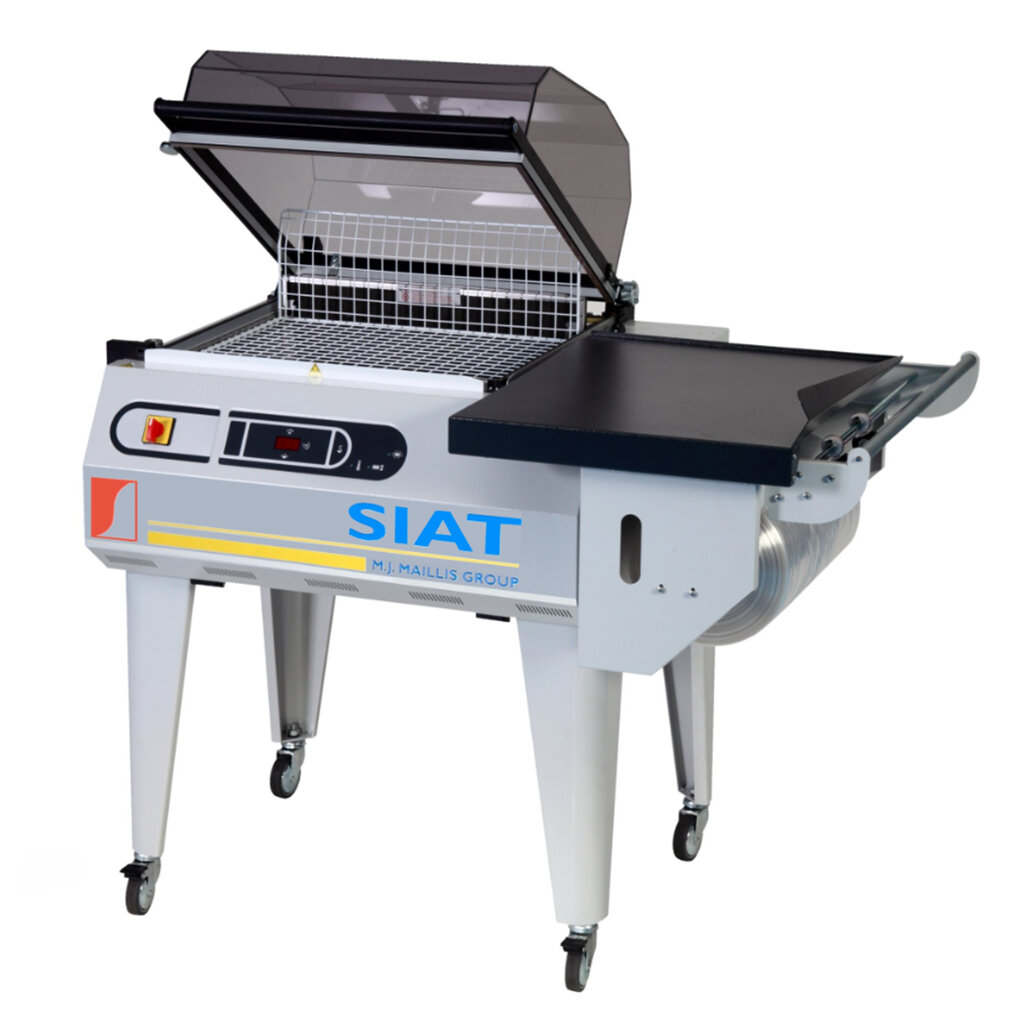 Koepel thermolasapparaat wit/zwart 1260 mm x 810 mm x 1310 mm Eagle 100 machine - krimpen & sealen