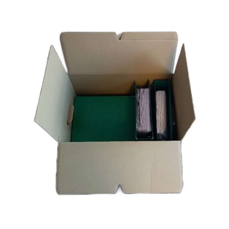 Caisses déménageurs simple cannelure blanc 480 mm x 320 mm x 360 mm - fond automatique