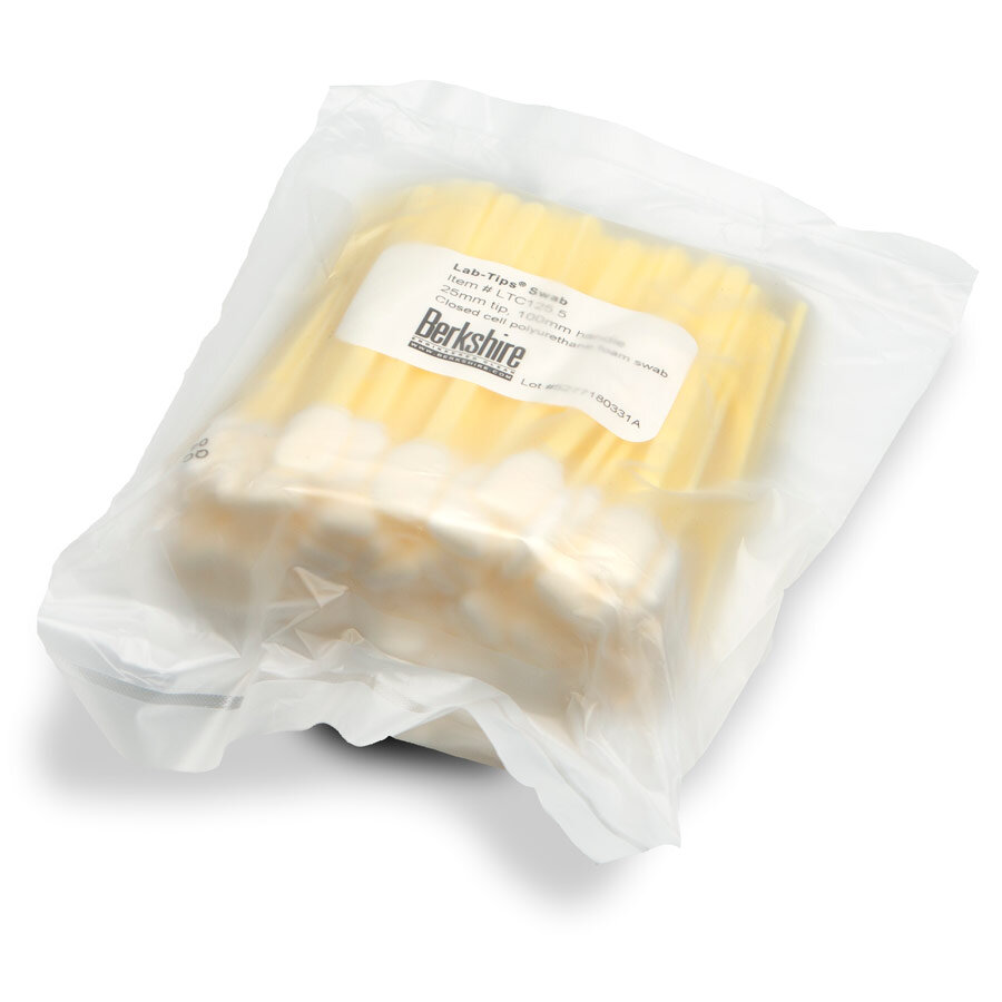 Berkshire Cleaning sticks/Foam Swab (100 pcs) - LTC125.5