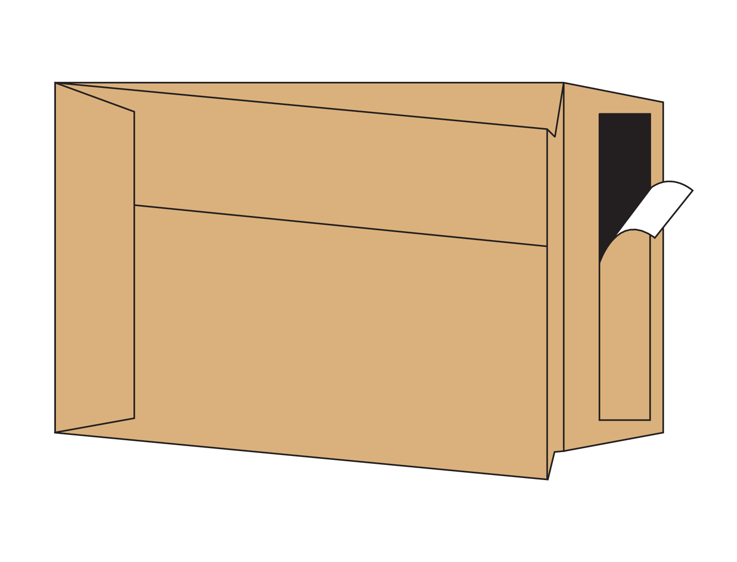 Zakenveloppen balg