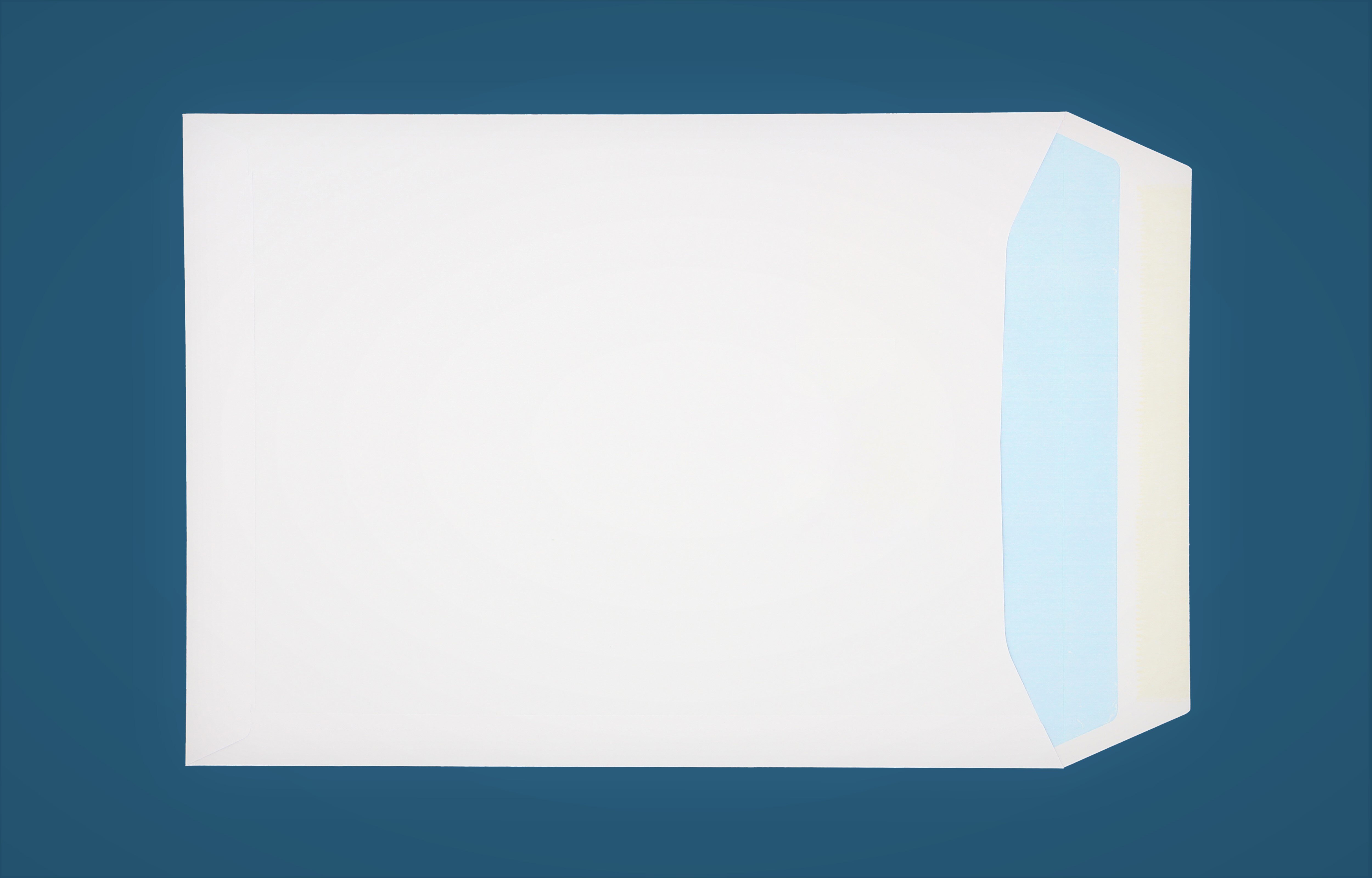 Afgeprijsd - Zakenveloppen offset wit 100g/m² 230 x 310 mm venster rechts gegomd klep voor autovulling binne