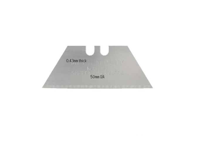 Medium duty blade (CA50-019)(100pc) - Keencut Steeltrak, Evo3 (Rocker tool), Jav2/Evo2 (medium duty blade holder)