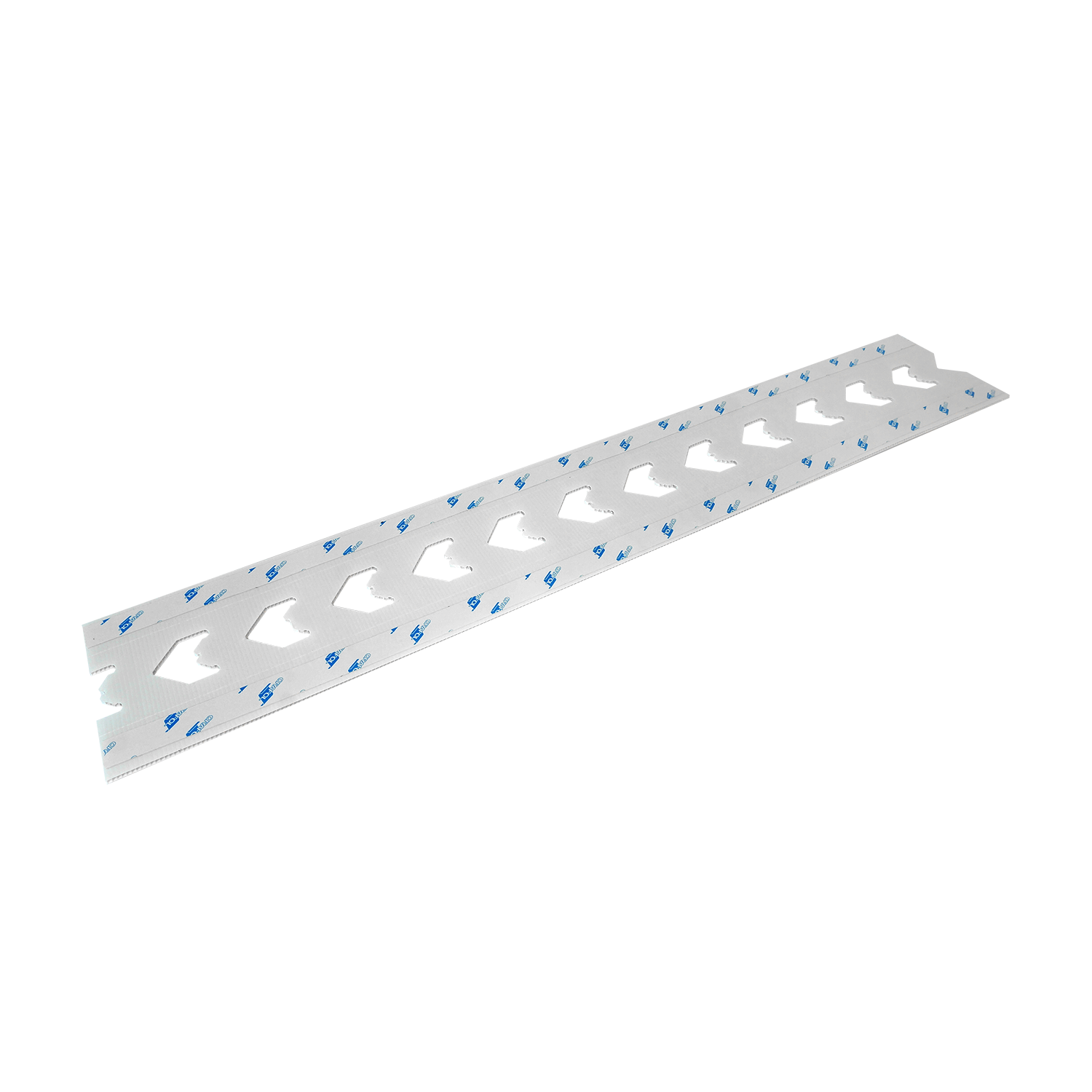 Inhaker®kanaalplaat haken plaktstrip 8 stuks