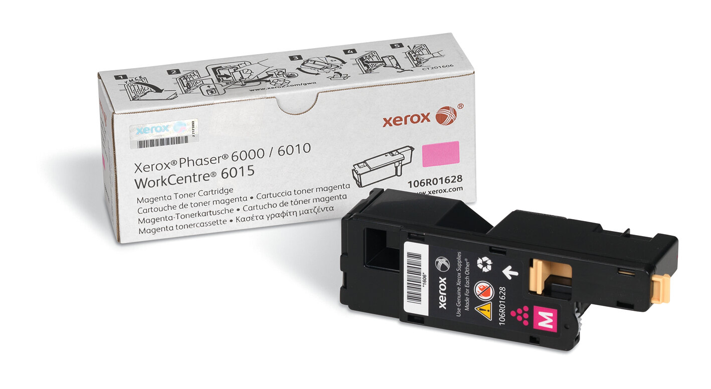Xerox Phaser 6000 cartridge magenta 106R01628 laser