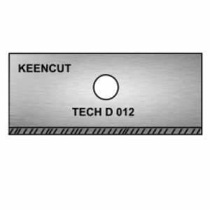 Tech D .012 blades (CA50-017)(100pc) for Keencut Evolution3 (in Rocker tool head for occasional cutting of ACP))