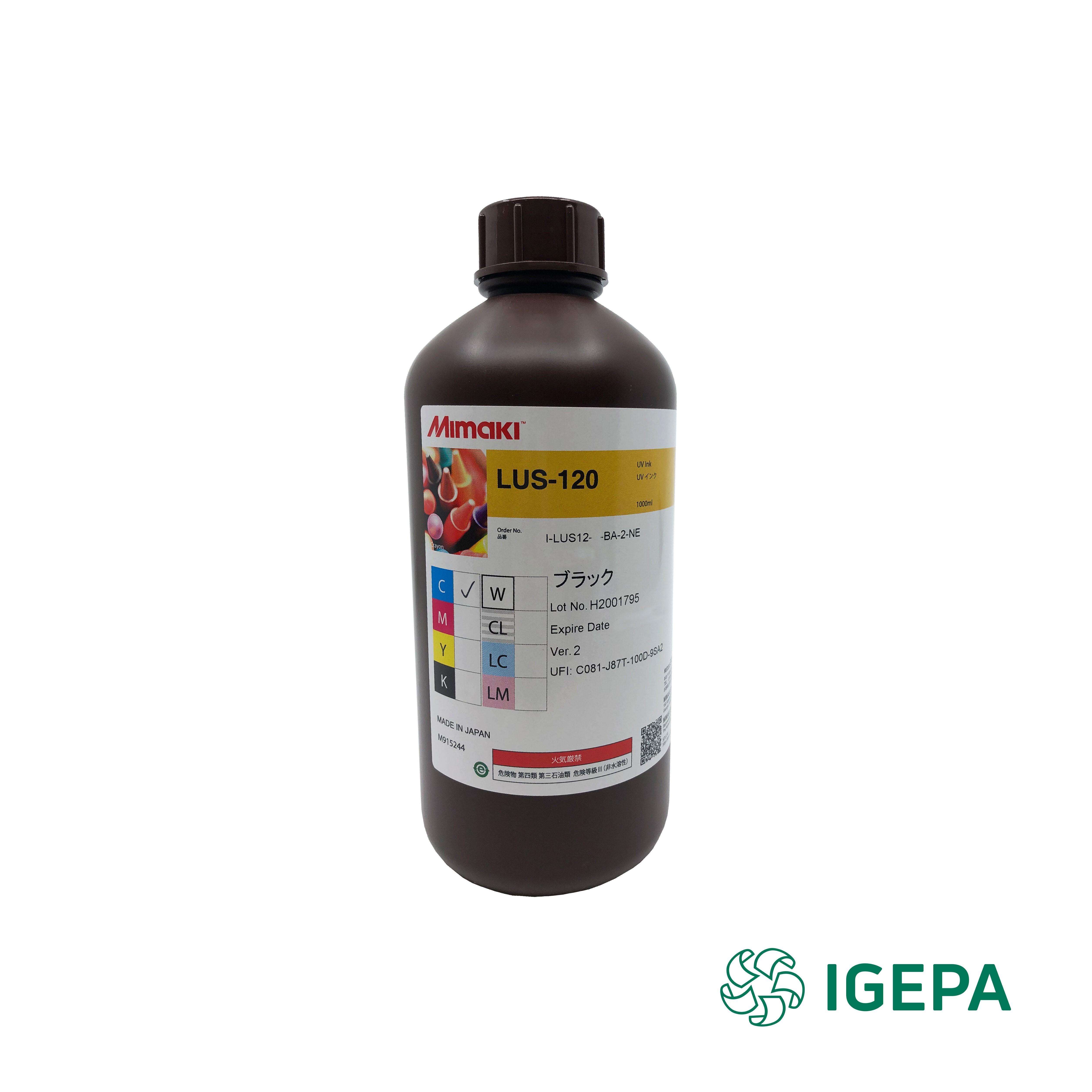 Mimaki LUS 120 UV LED Flex encre