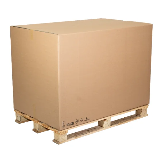 Containerdozen driedubbele golf