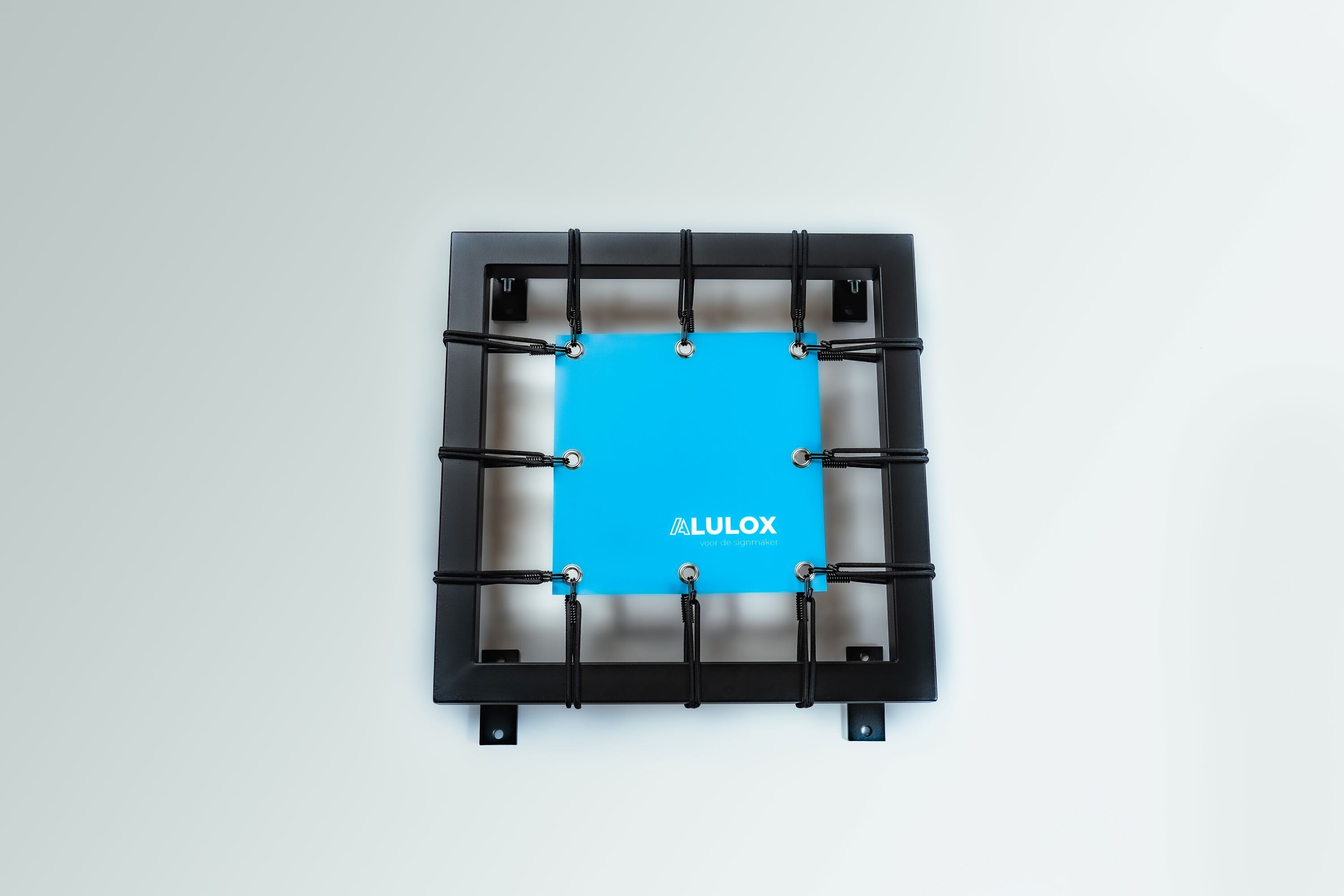 ALULOX Spandoekframe muur vierkante buis