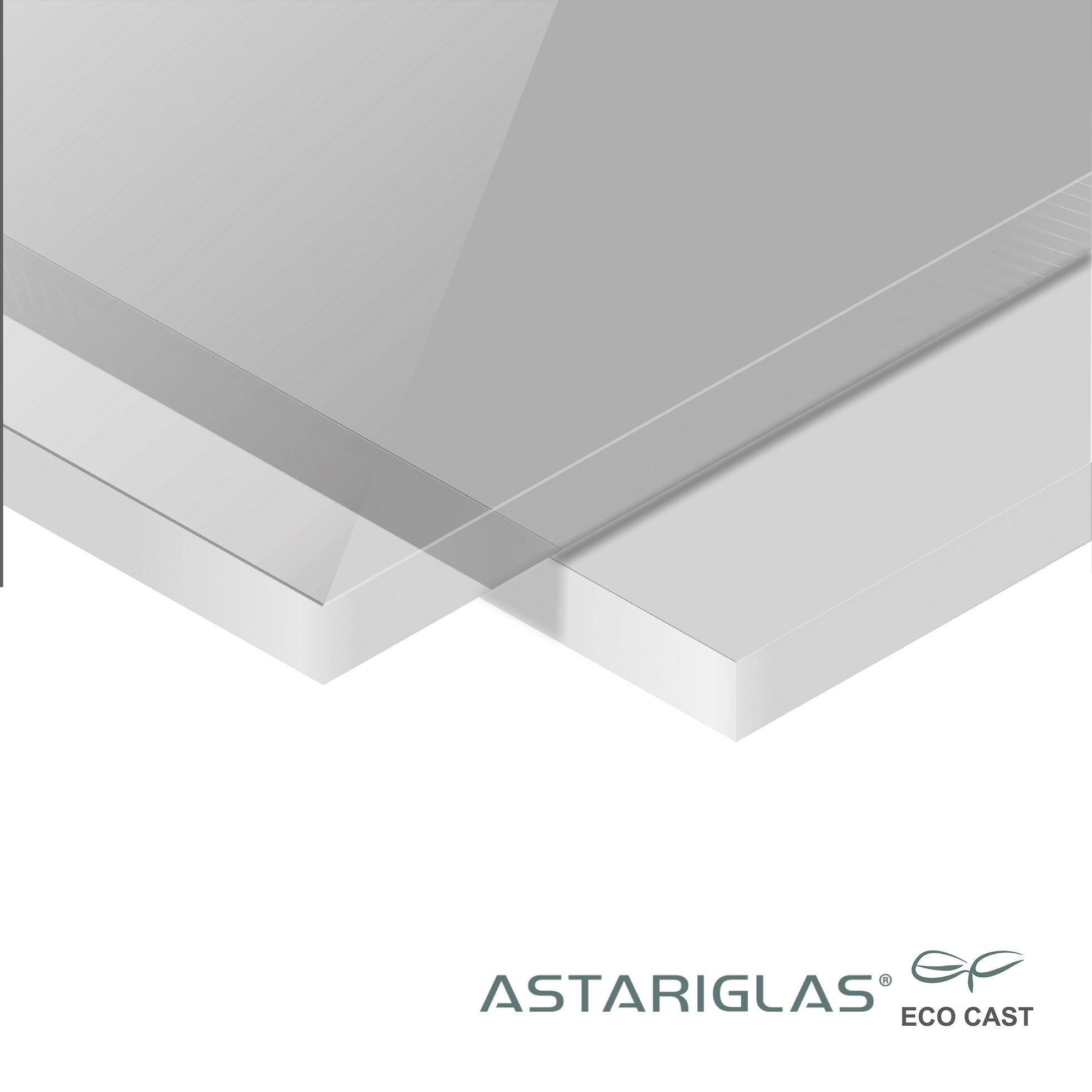 Astariglas Eco Cast helder satijn