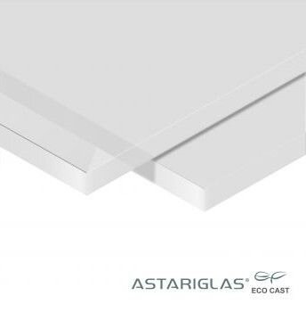 PMMA Eco Cast colour pas clair Astariglas (opalin et opaque