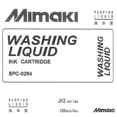 Cleaning voor Mimaki printers met solvent inkt (maintenance liquid 14)