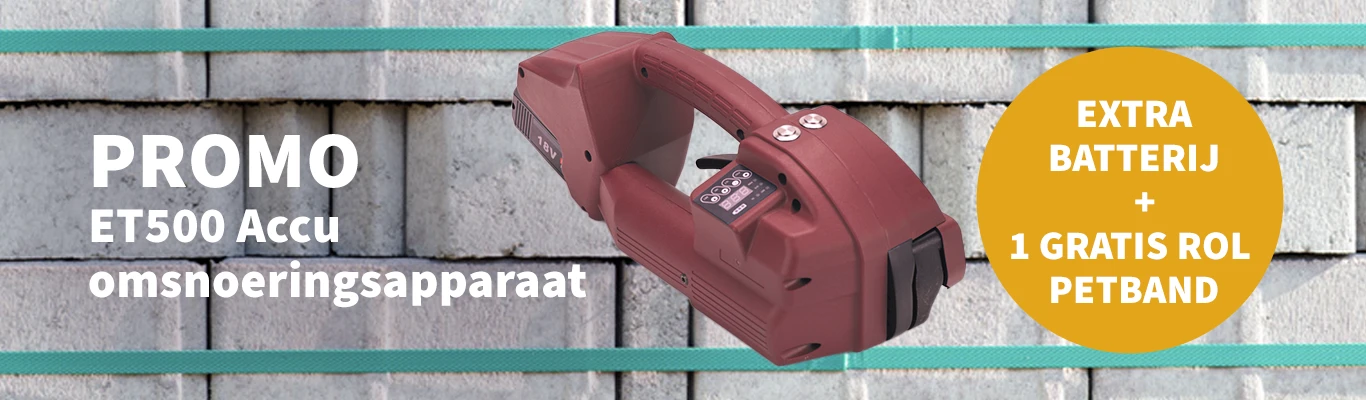 ET500 accu omsnoeringsapparaat PROMO