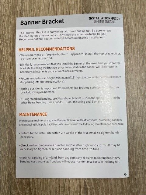 IEASY®Show Lamppost Banner set