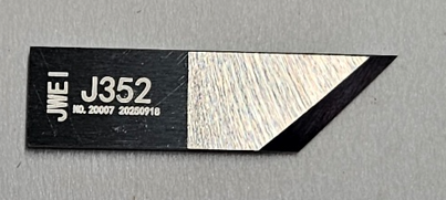 Jwei blade 1mm thick, 45°, cut thickness < 5 mm (J352) (5 pcs/box)