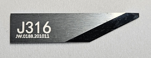 Jwei blade 1mm thick, 26°, cut thickness < 9 mm (J316) (5 pcs/box)