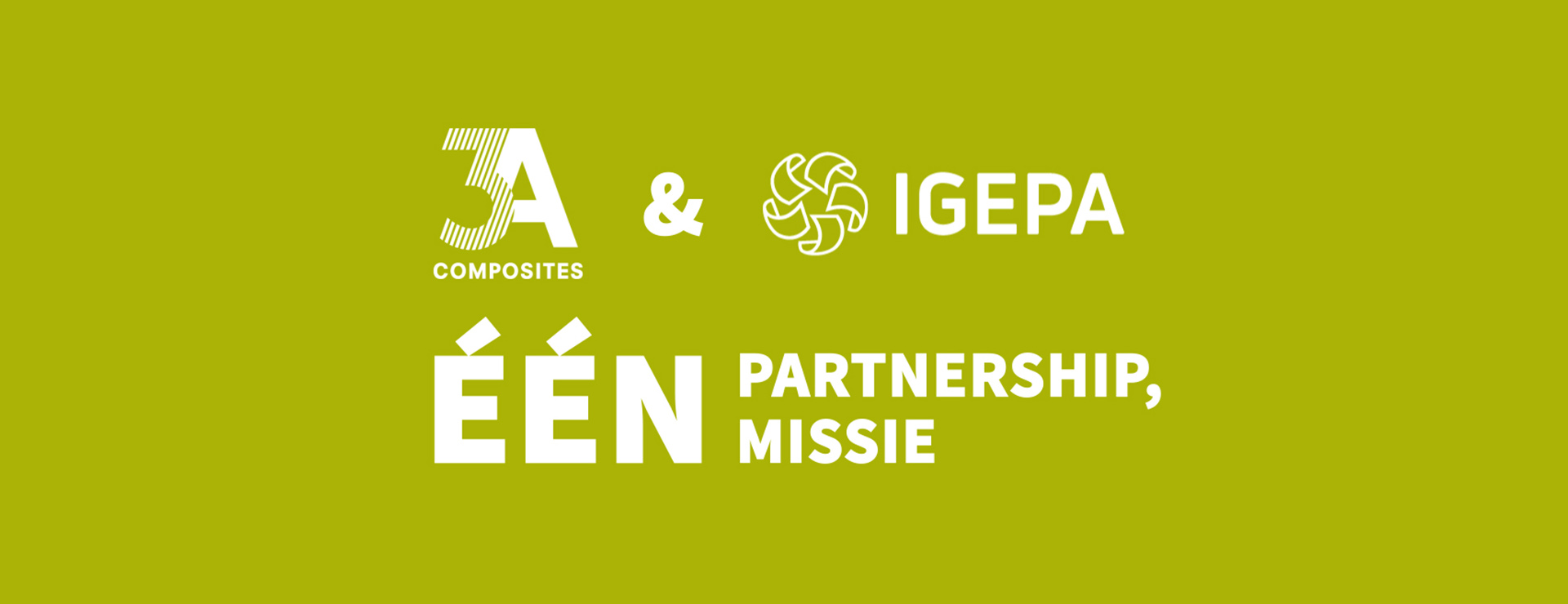Partnership 3A Composites & Igepa