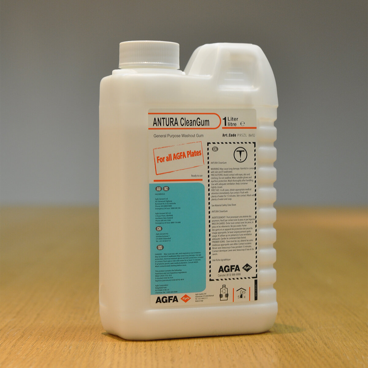 ECO3 Finishing Gum And Plate Cleaner Manual Application