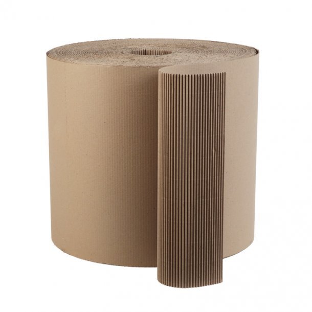 Carton ondulé en rouleaux