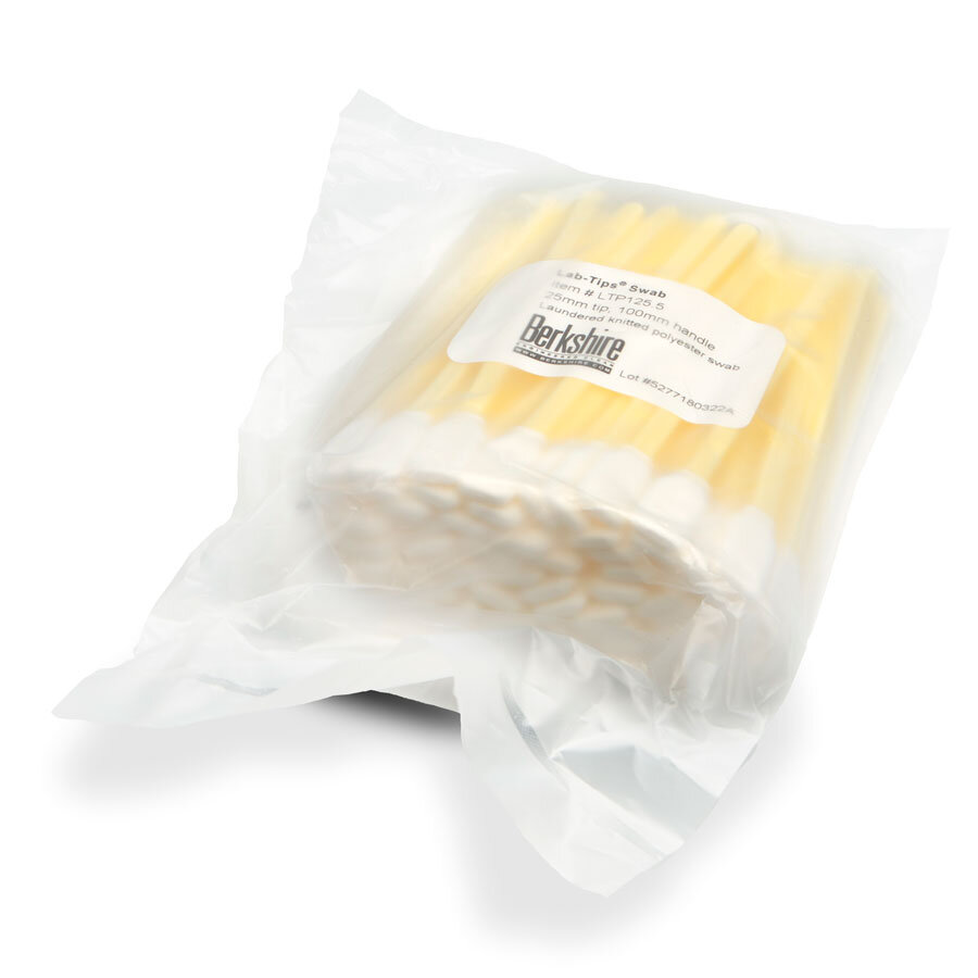 Berkshire Cleaning swabs Large Knitted Polyester (100 pieces) - LTP125.5