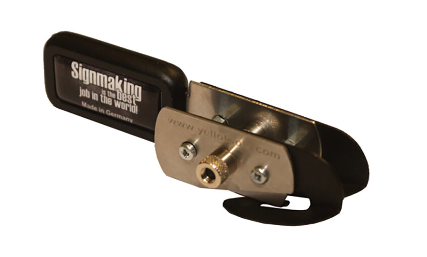 BodyGuardKnife Twin Teflon | dual-blade cutting knife with Teflon feet 