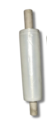 Pré-Stretchfolie manueel 600 M x 390 mm x 6µ kern dia 38mm/580mm lengte koker