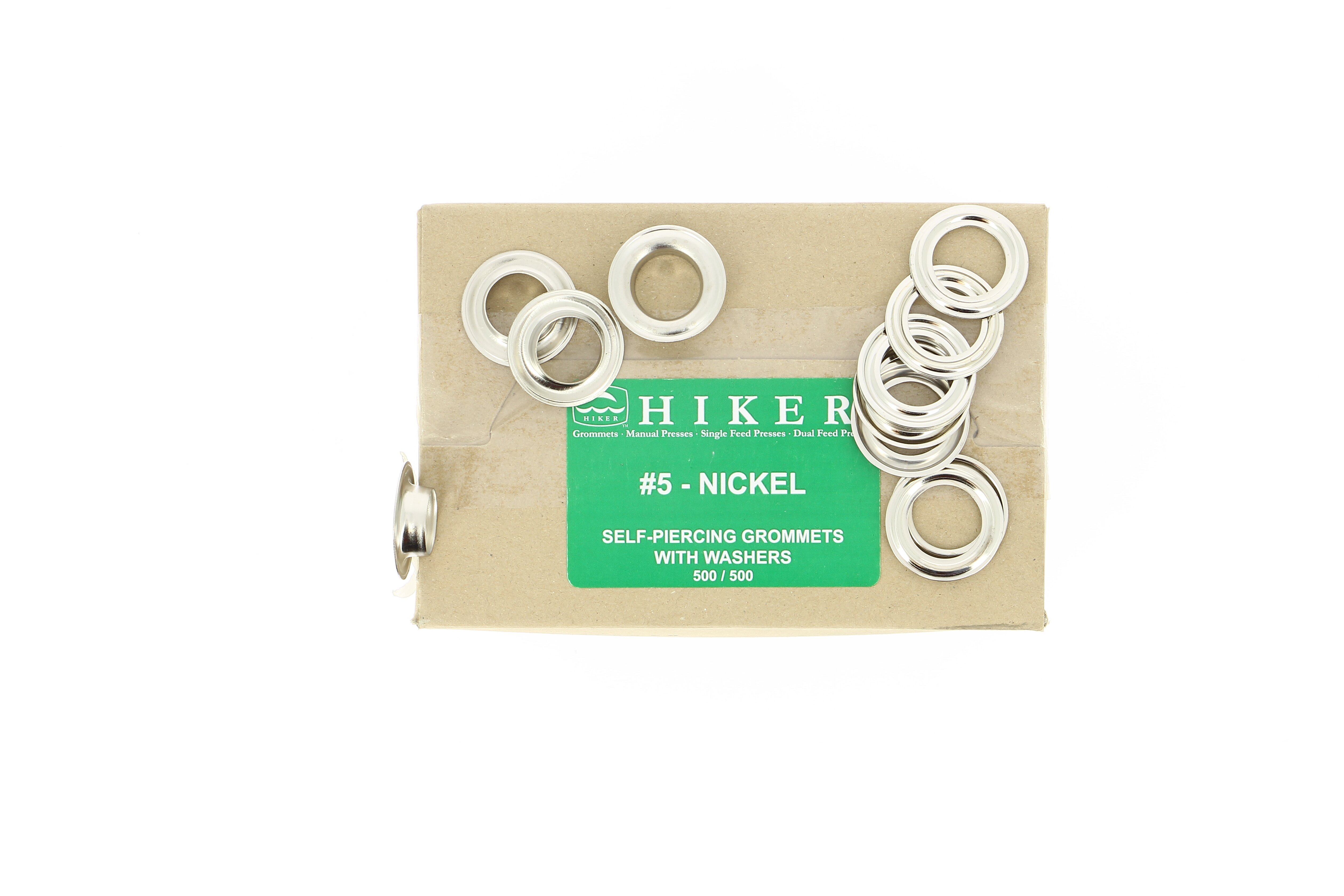 Rivetten nikkel 5/8 500 stuks - 15 mm Hiker