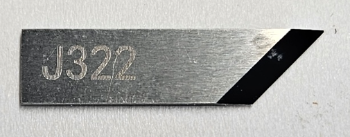 Jwei blade 1mm thick, 45°, cut thickness < 5 mm (J322) (5 pcs/box)