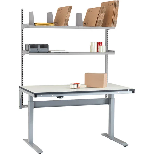 Inpaktafel ErgoMini Elektrisch 2000x800 mm incl. 2 legborden
