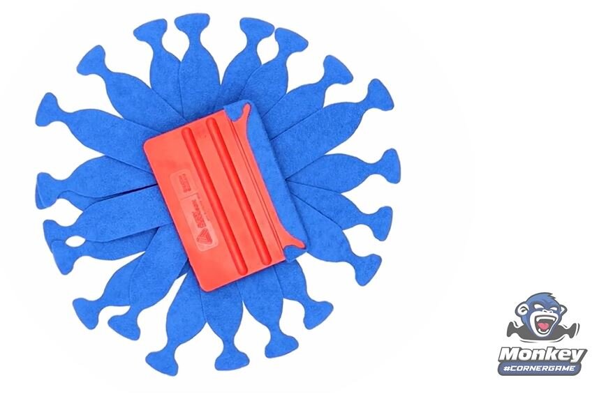 Monkeystrips blauw WINGS cornergames, 30 stuks per verpakking