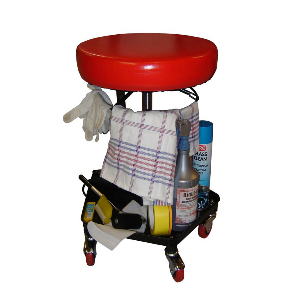 Tabouret à roulettes