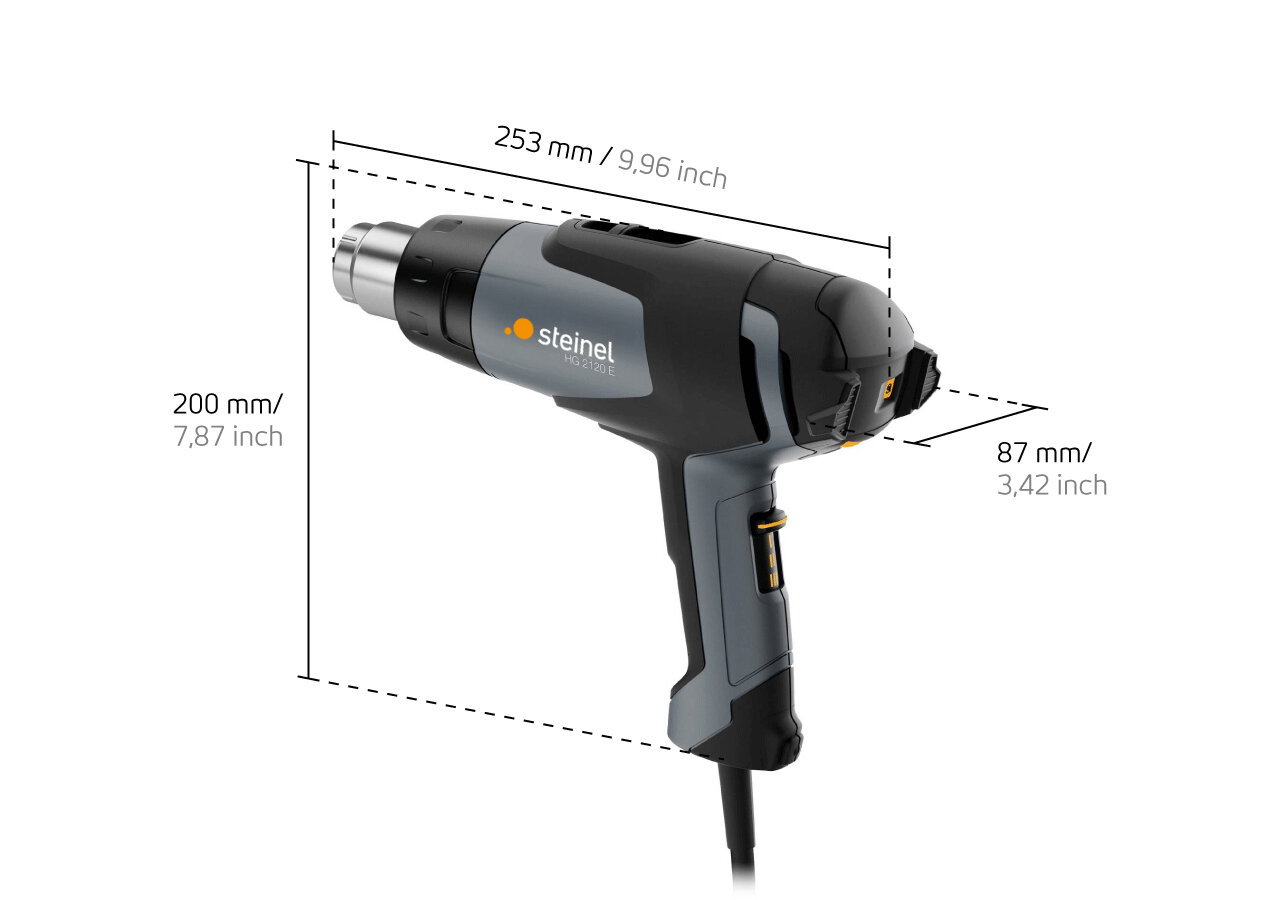 Wrapgun II - 7,5 m cable