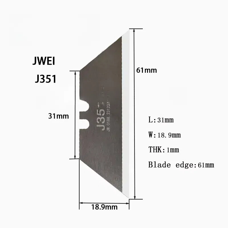 Jwei V-Cut Blade, blade length 30 mm, cut thickness < 16mm (J351) (5 pcs/box)