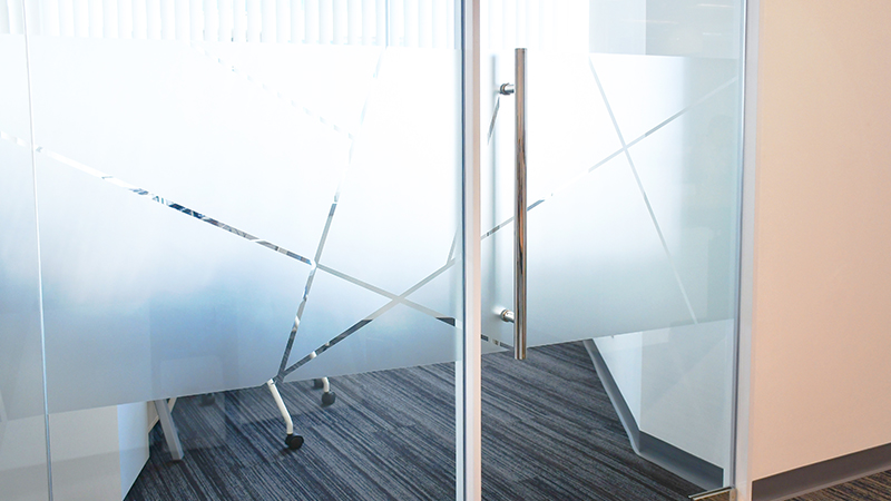 Glasdecoratiefolie