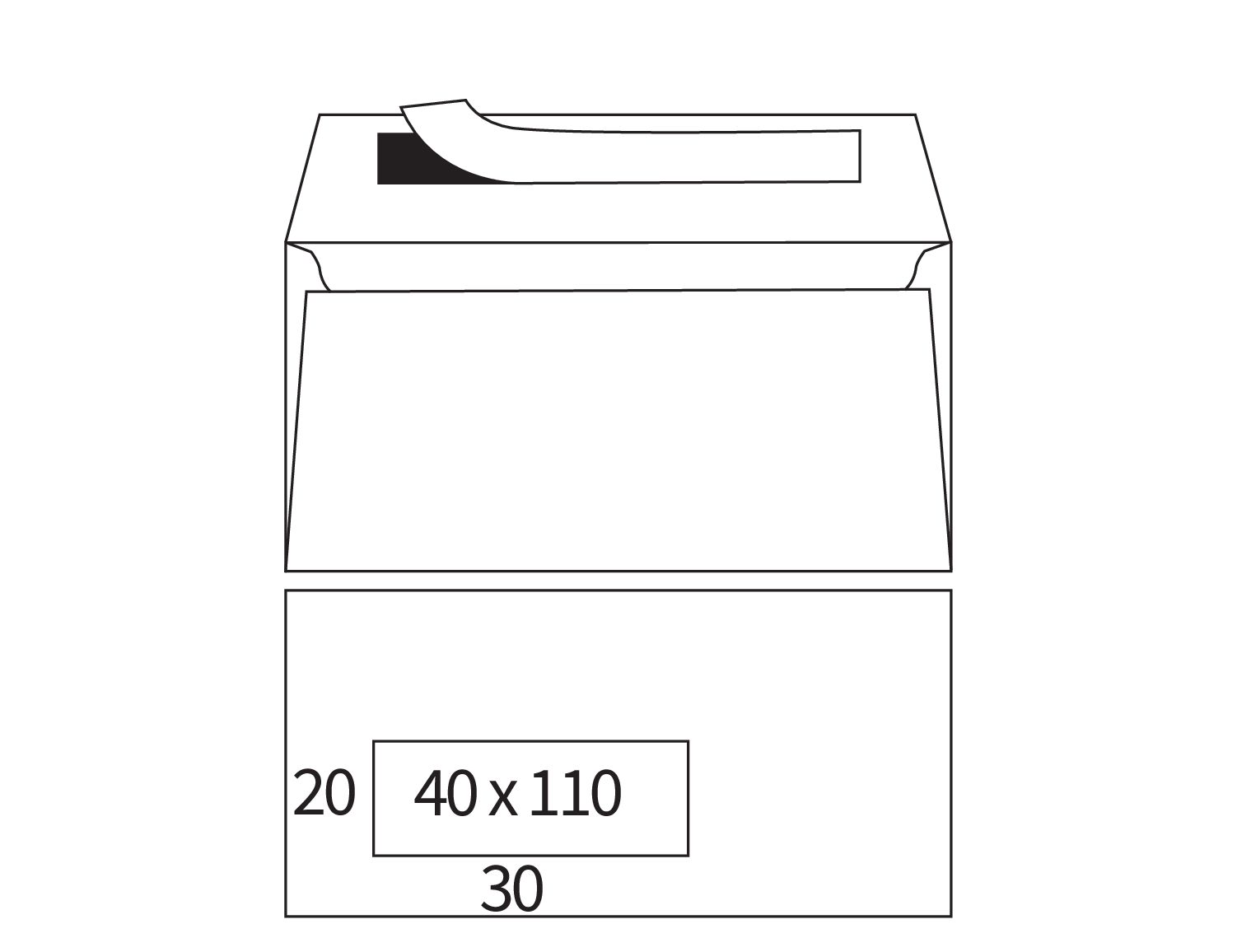 Lessebo Design 1.3 enveloppen