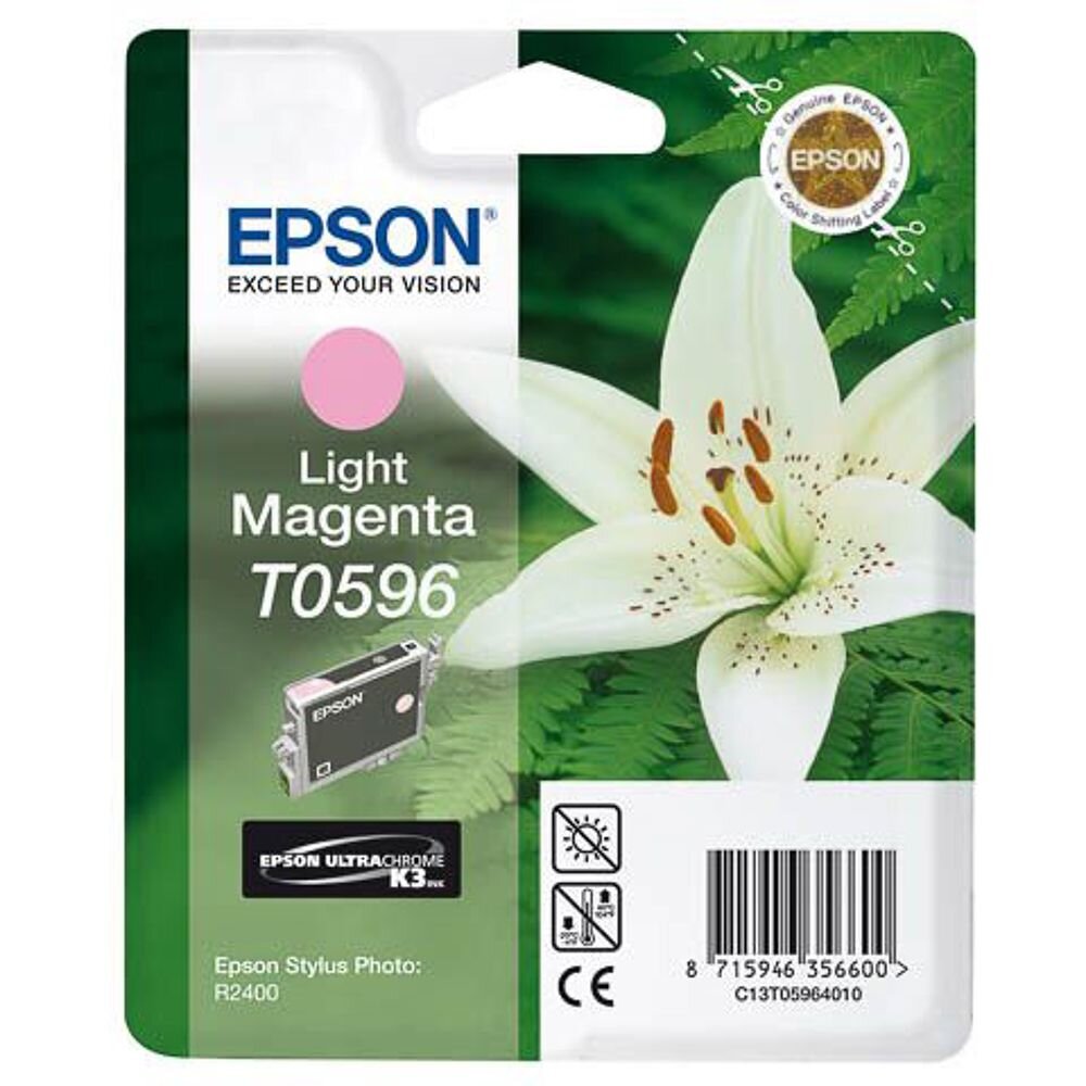 Epson cartridge light magenta T0596 inkjet 