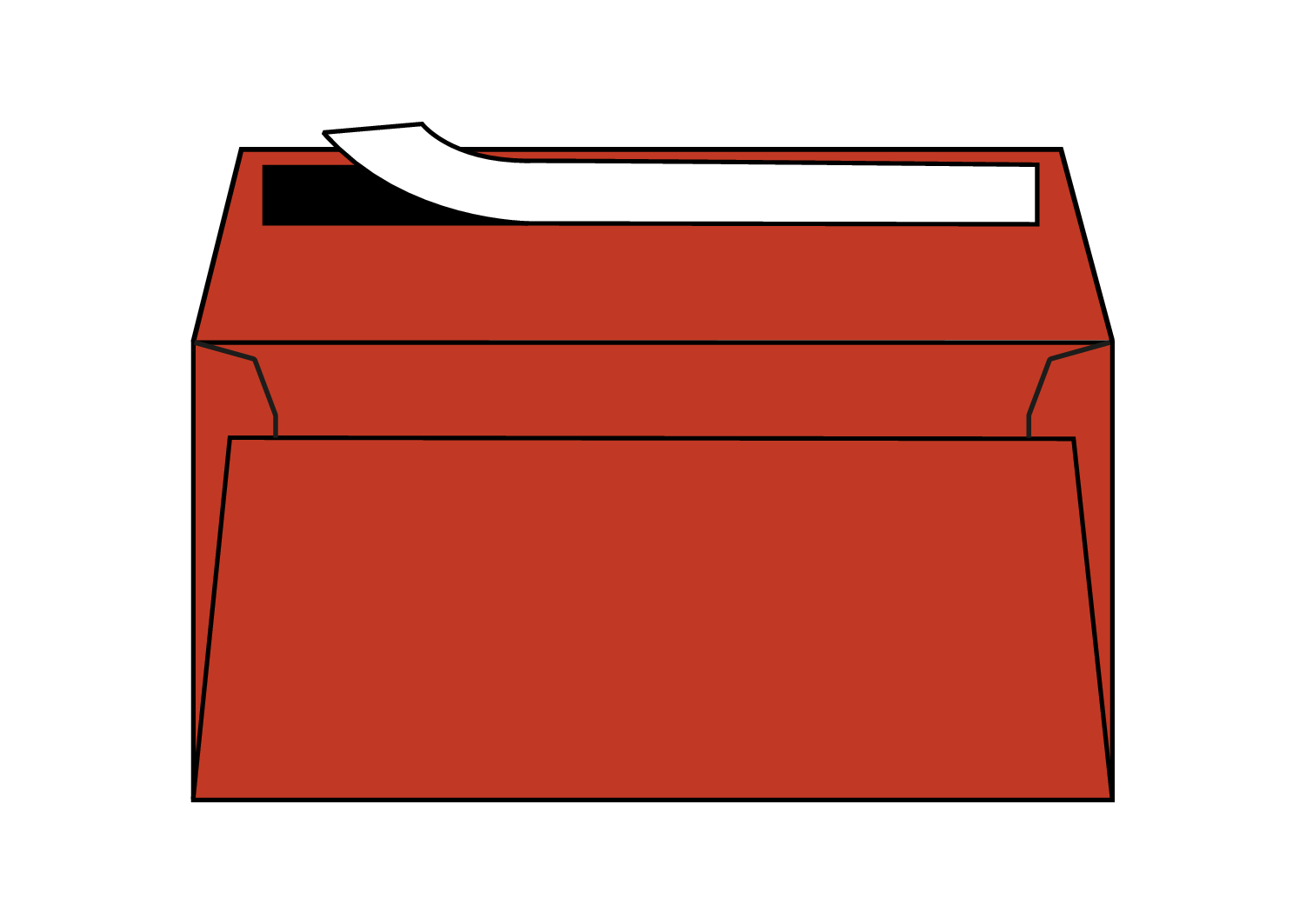 Clairefontaine Trophée gekleurd enveloppen