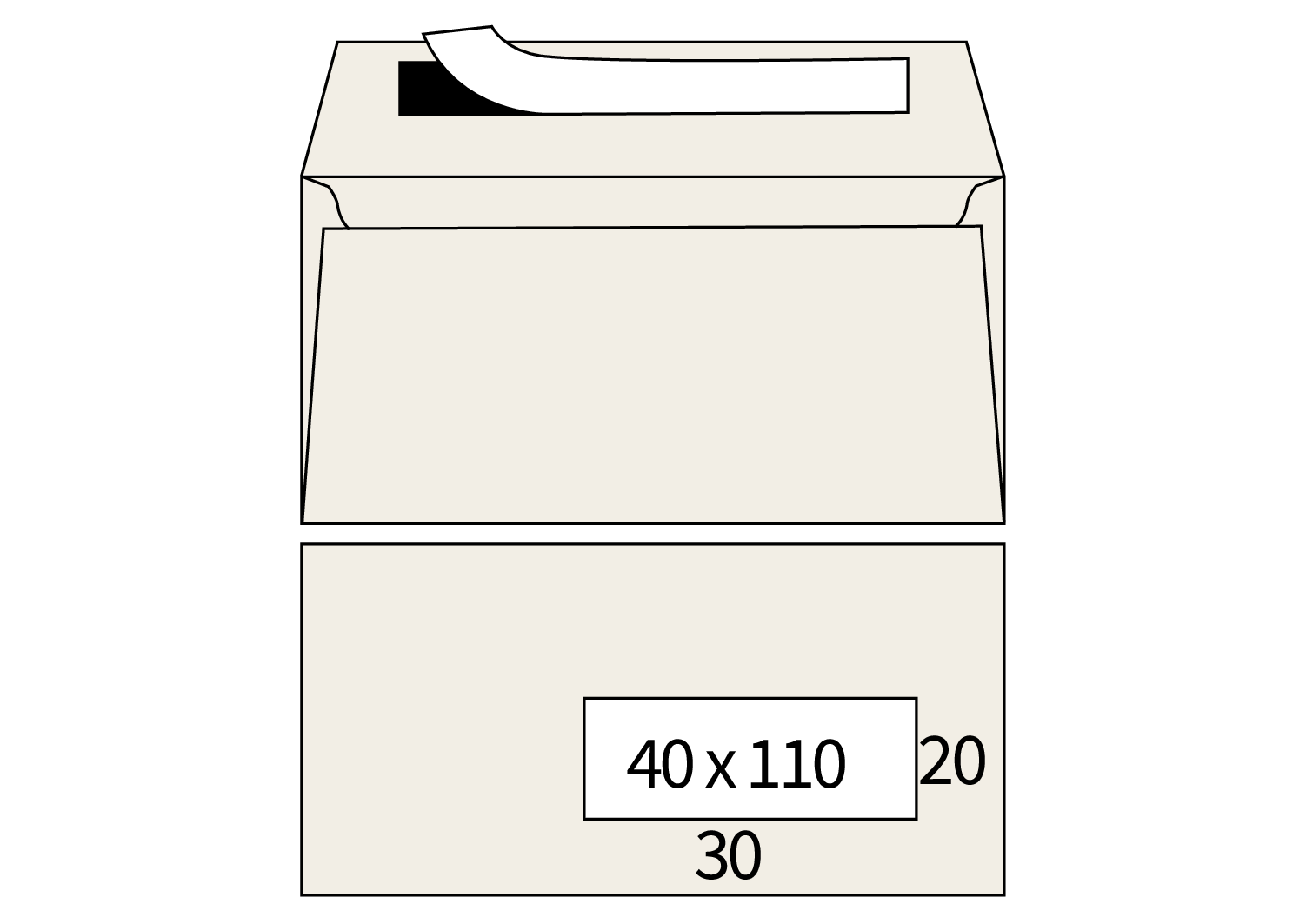 Lessebo Design 1.3 enveloppen