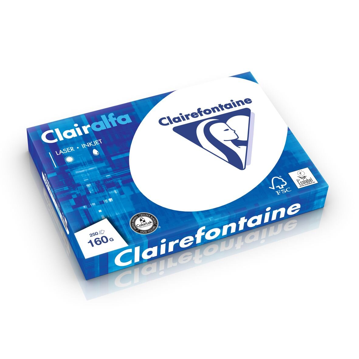 Clairefontaine Trophée wit > 160g