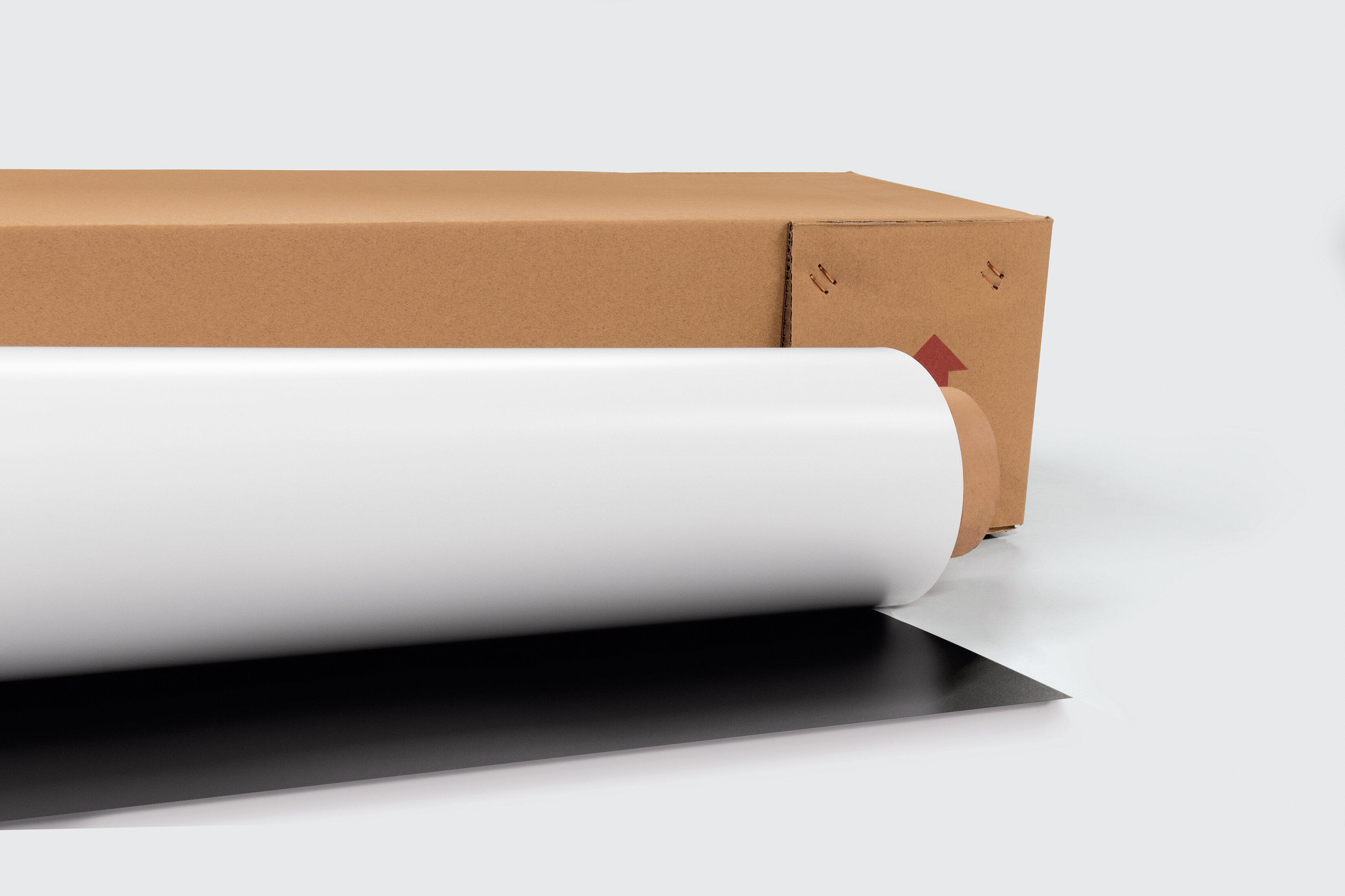 Réduction - Pro Magnetic Blanc mat, dos noir 1g/m² 620 mm x 20 m 600 µ PromoMag