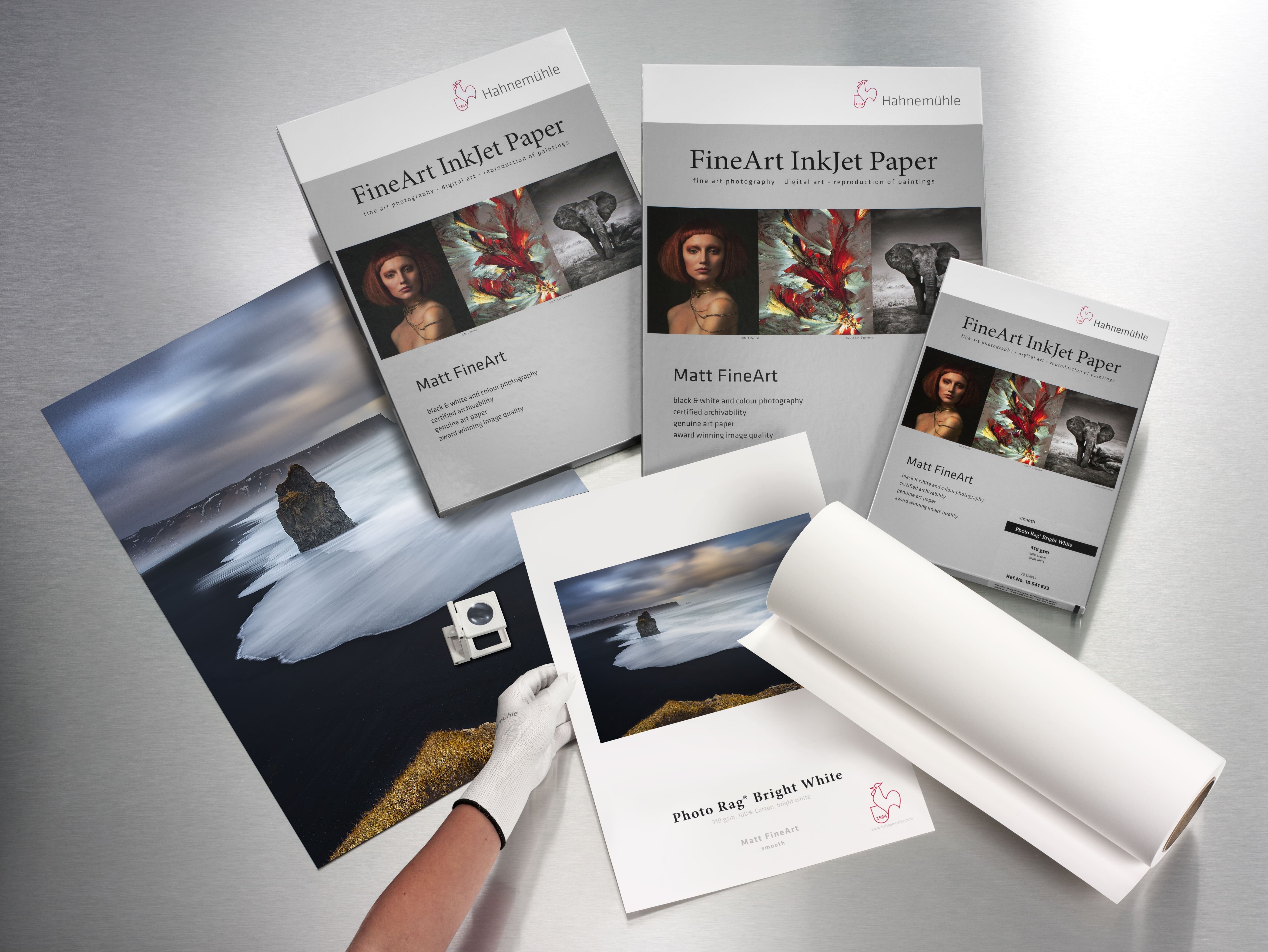 Hahnemühle photo rag bright white 310g/m² 1118 mm x 12 m 