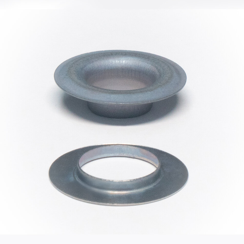 Plastgrommet Metal Eyelet + Flat Washer 12mm Auto STEEL Plus 7000 sets