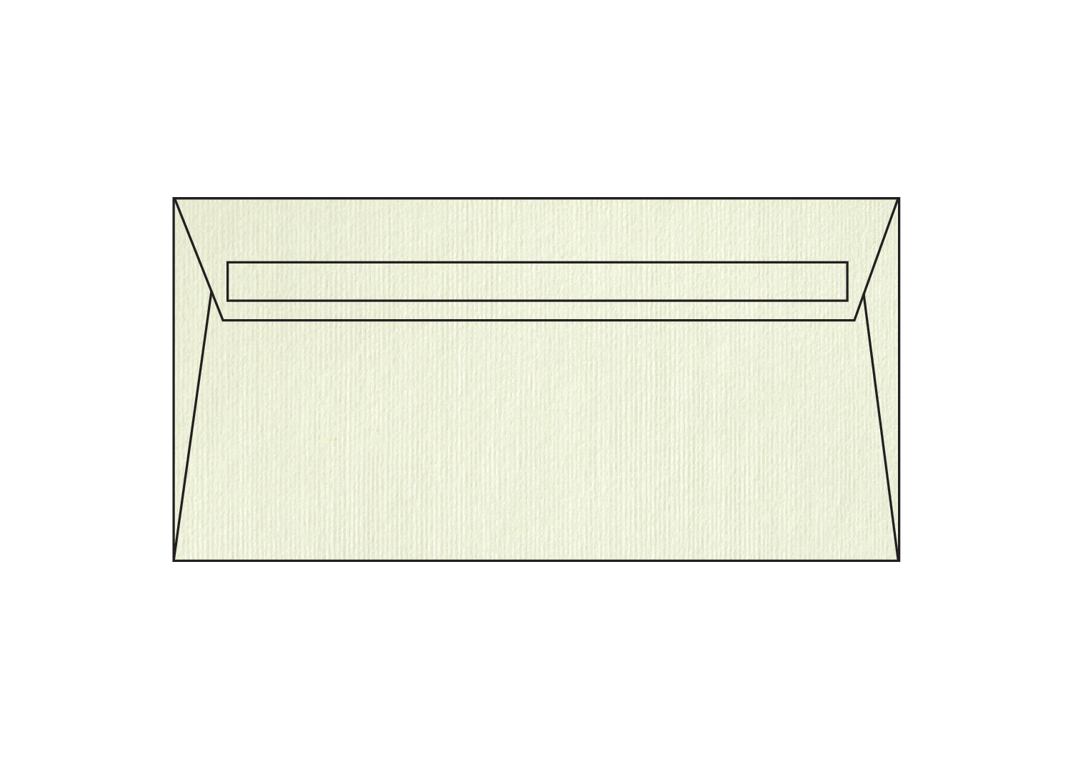 Afgeprijsd - Enveloppen Dali bianco 120g/m² 110 x 220 mm strip