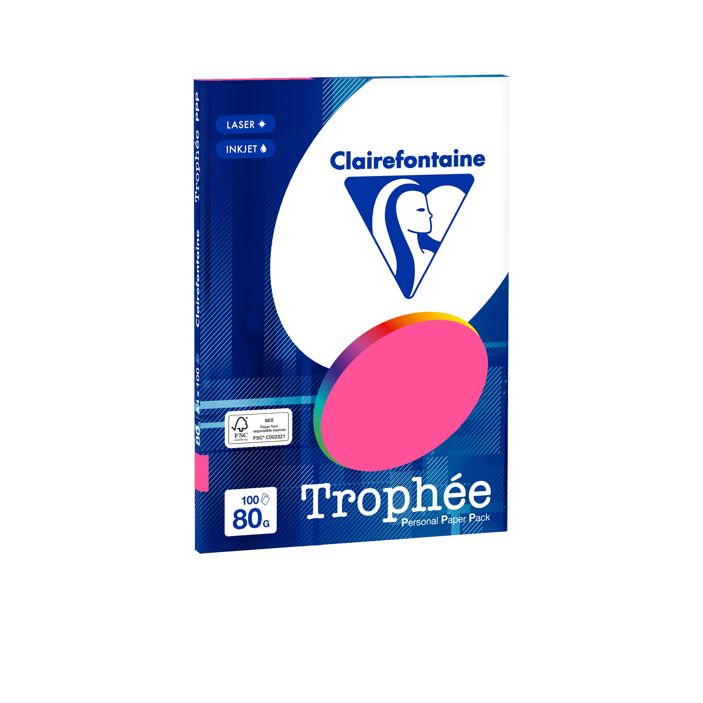 Clairefontaine Trophée gekleurd kantoorpapier mini