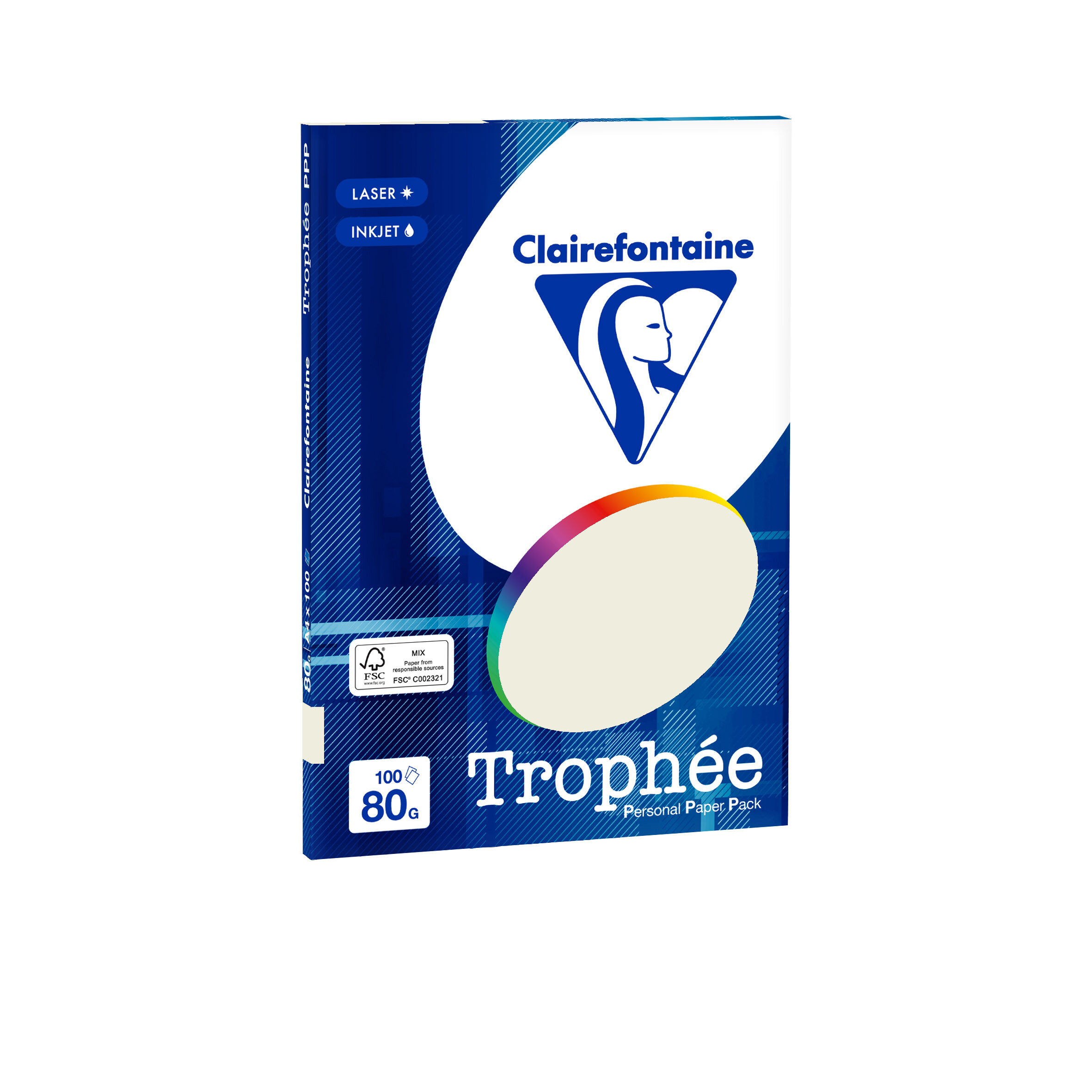 Clairefontaine Trophée gekleurd kantoorpapier mini