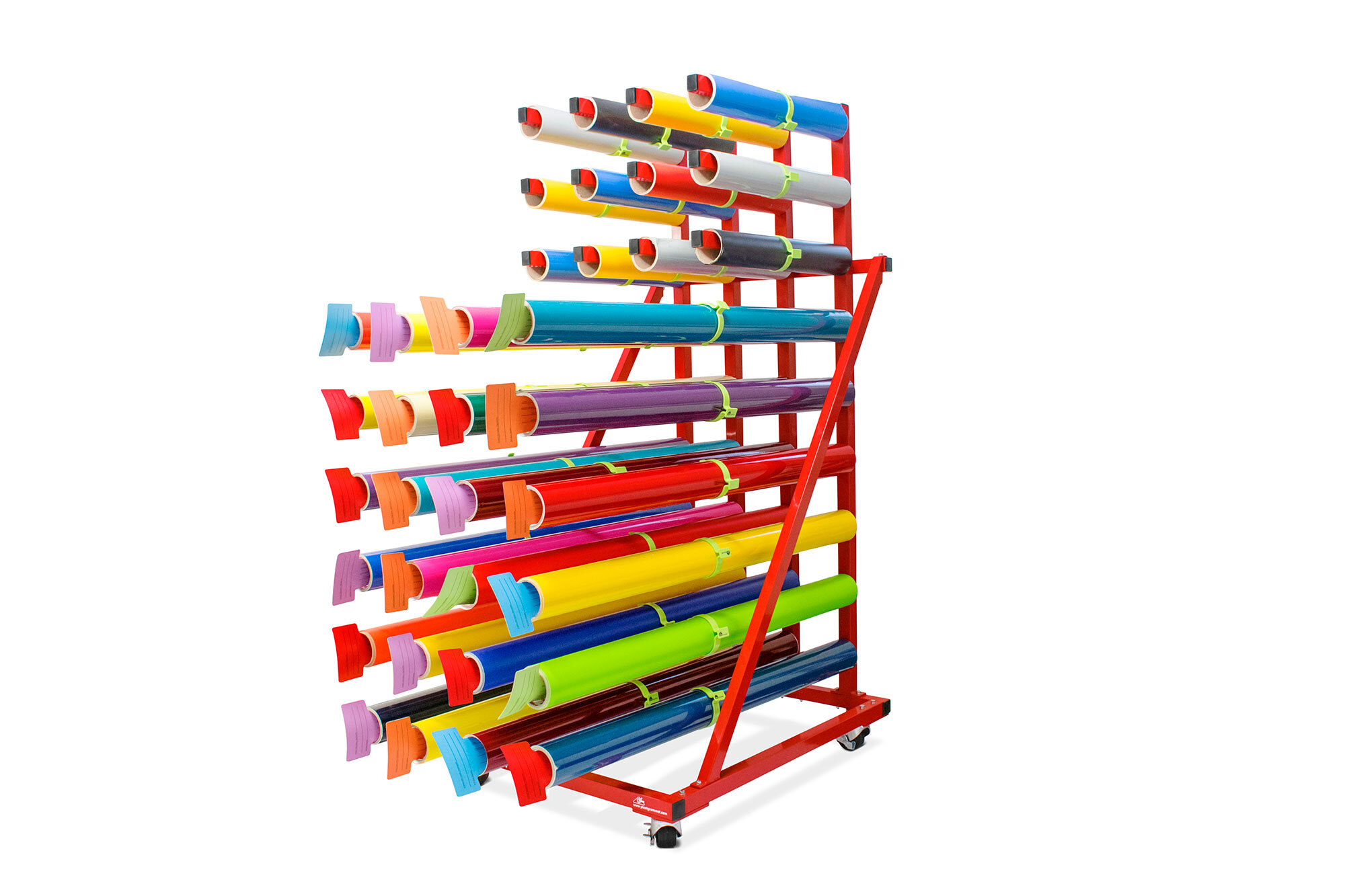 Plastgrommet Multi Rack (for 36 rolls max. lenght 1.220mm, max. roll OD 18cm)