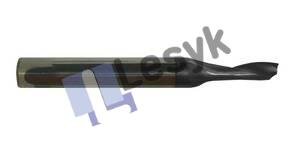 Lesyk ACP routerbit CAAcoated - ø4mm - mill. depth 12mm - sh. ø6mm - tot. length 50mm - 1 Tooth - Upcut (511050A412A650)